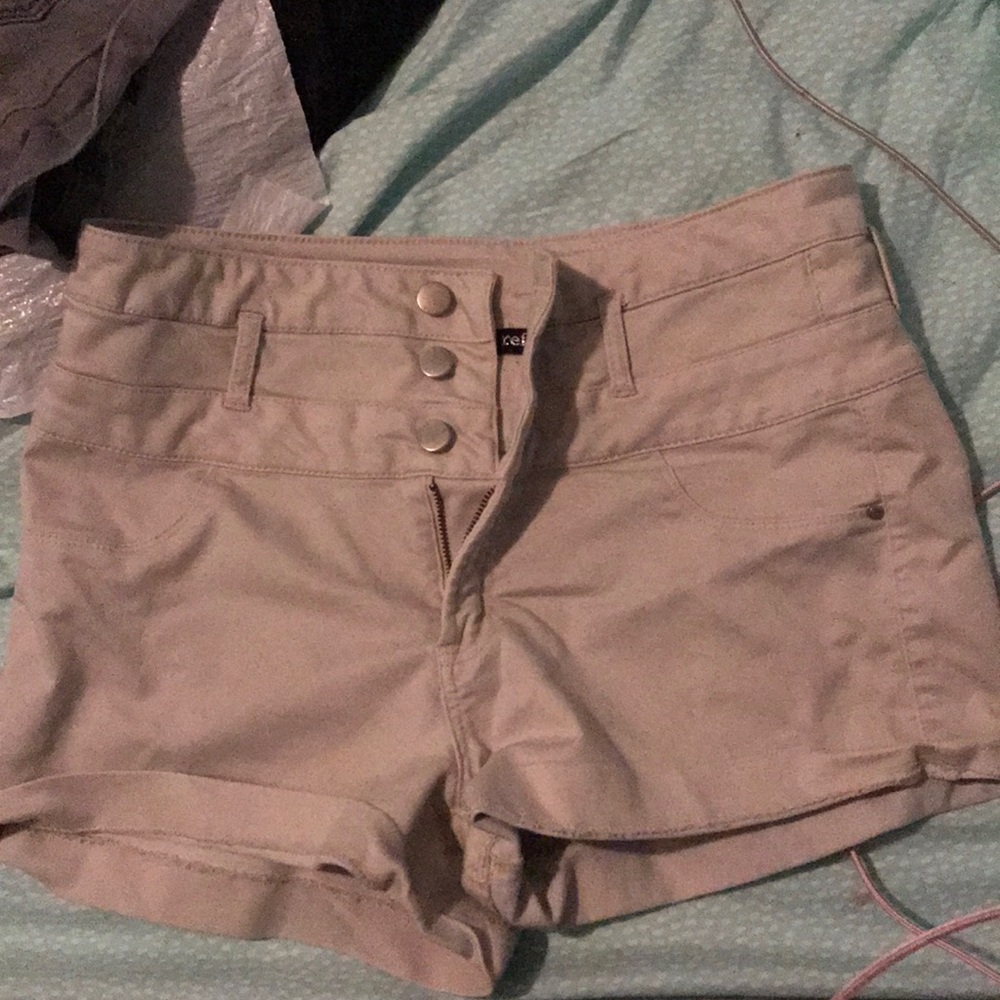 High waisted shorts